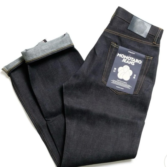 NWT MOMOTARO JEANS - #100 STANDARD STRAIGHT 14.7oz - MMJB0100 Size 34 36 and 38